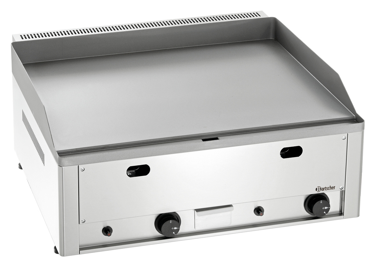 Plaque de cuisson au gaz lisse GDP 650G-G | Bartscher A3700341