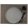 Set de table TIRA, PVC, gris, 45x33x0,1 cm | APS 60524
