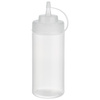 Distributeur pour sauces froides avec bouchon, transparent, lot de 6 pièces, 490 ml | APS 93253