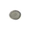 Assiette plate avec bord Galet dolomite 19 x 16 cm | KERA CERAMIKA 19.1/C.DOL