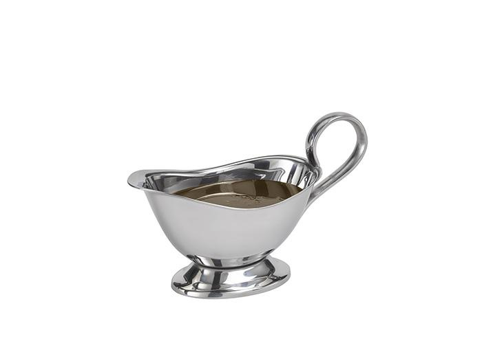 Saucière NAVA, acier inoxydable, 16x7.2x9.3 cm, 120 ml | APS 40204
