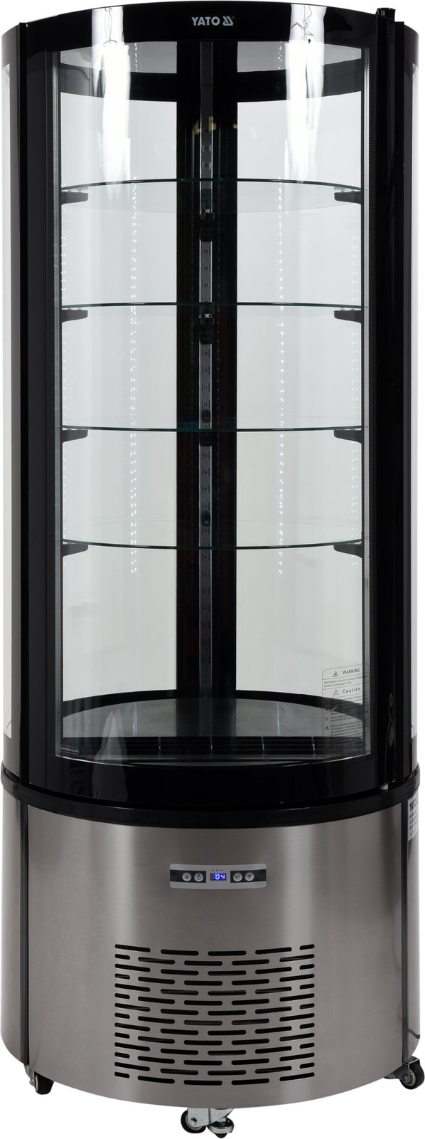 Vitrine réfrigérée ronde 400 L | YATO YG-05098
