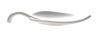 Bol à apéritif LEAF, mélamine, blanc, 10x4,5x1 cm | APS 83887