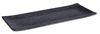 Plateau DARK WAVE, en mélamine, noir, 29x12x1,5 cm | APS 84906