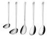 Louche de service Buffet Supreme, acier inoxydable, 30,8 cm, 90 ml | HENDI 529096