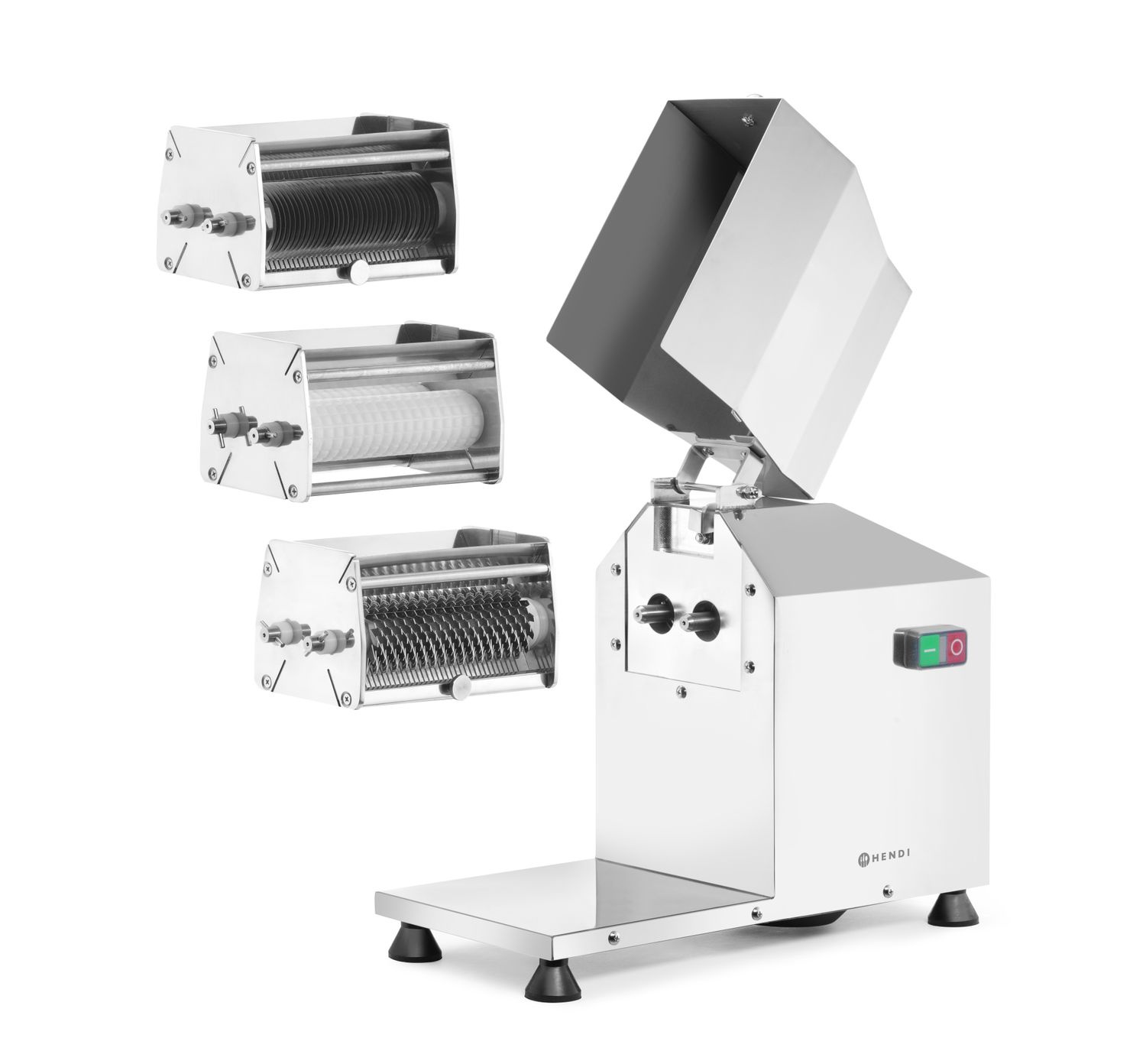 Attendrisseur de viande (machine à aplatir les escalopes), 0,35 kW, capacité jusqu’à 800 pcs/h | HENDI 975305
