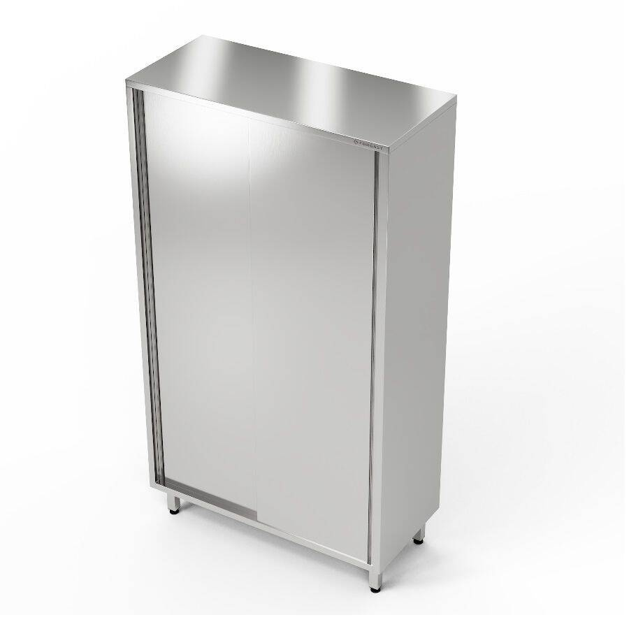 Armoire de stockage en acier inoxydable 110x50x180 cm | FORGAST
