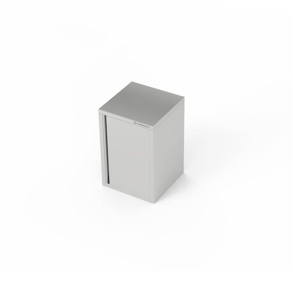 Armoire suspendue en acier inoxydable avec portes 50x40x60 cm | FORGAST