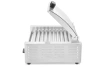 Réchauffeur à rouleaux pour hot-dogs, bi-zone avec couvercle, 11 rouleaux, 0,98 kW, 230 V | HENDI 268650