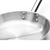 Poêle en acier satiné 28 cm | FORGAST FG02302