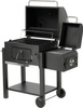Gril à charbon DELUXE avec fumoir, grille 55x41,5 cm | LUND 99925