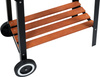 Barbecue au charbon avec étagère, grille 48x26,5 cm | LUND 99907