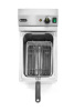 Friteuse électrique XL, 10 L, acier inoxydable, 1 cuve | HENDI 209424