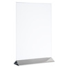 Porte-menu format A6, 2 pièces, 10,5x7x17 cm | APS 71521