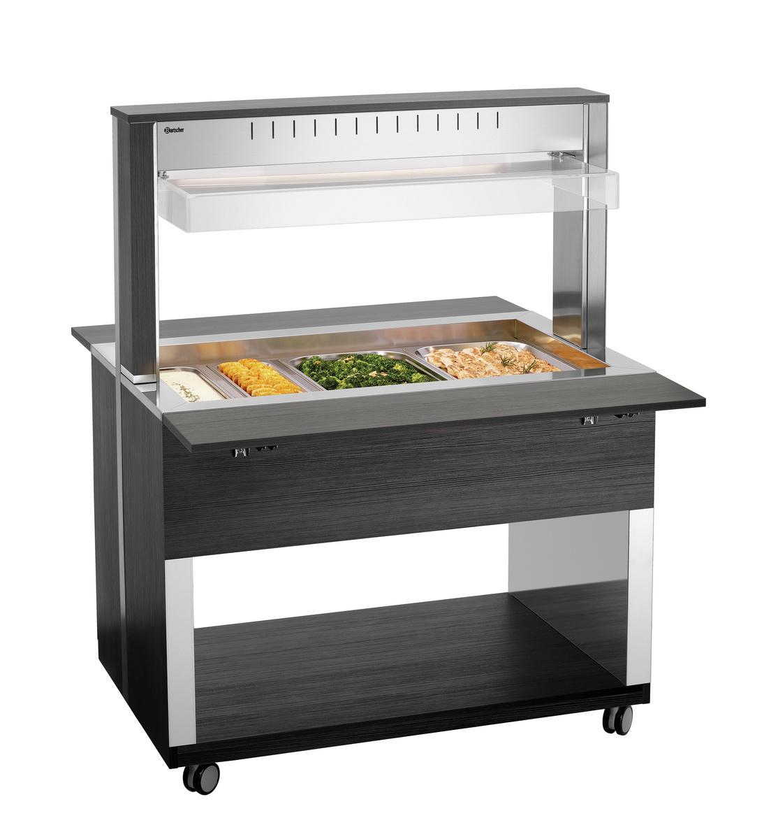 Chariot buffet chauffant W3110-200A | BARTSCHER 125633V2