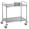 Chariot de service en acier inoxydable à 2 étagères TS200 | BARTSCHER A300062