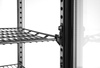 Vitrine réfrigérée 68 l noire, LED, refroidissement dynamique | HENDI 233238
