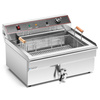 Friteuse électrique 1-cuvelle 20 L, 4,8 kW, zone froide | FORGAST FG09017