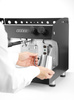 Machine à café automatique 2 groupes JULIA, noire, 3,7 kW, 11 l | VERONA 207581
