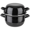 Marmite de service pour moules, émaillée, 20x17 cm, 2.6 l | APS 625