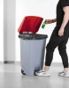 Couvercle pour poubelle 120 L, rouge | HENDI 873496