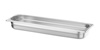 Récipient GN 2/4 prof. 6,5 cm en acier inoxydable PROFI LINE | HENDI 801857