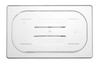 Couvercle en polycarbonate pour GN 1/4 | HENDI 864142