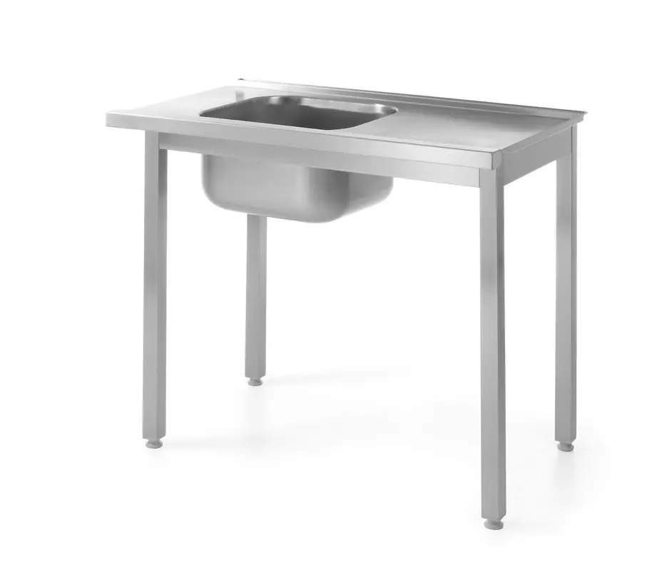Table de chargement pour lave-vaisselle avec évier | HENDI 811924