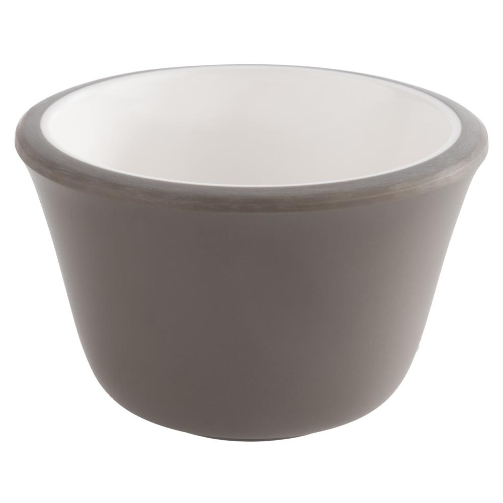 Bols pour trempettes, blanc et gris, lot de 6 pièces, MINI, 6x4 cm, 40 ml | APS 85240