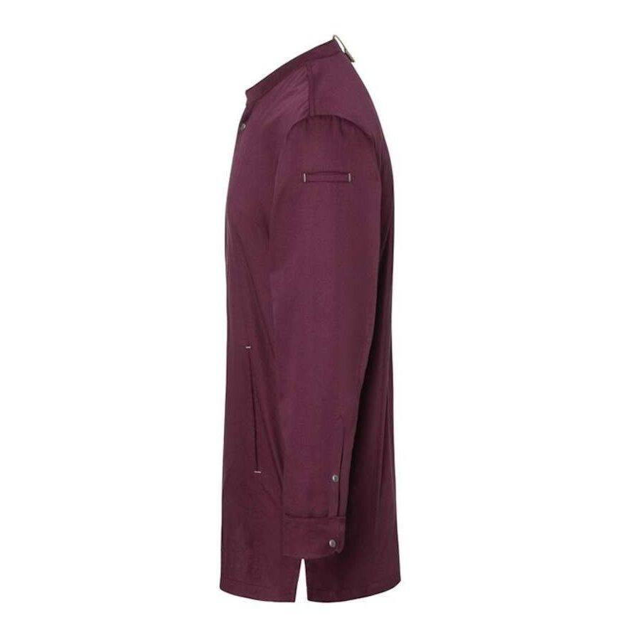 Veste de cuisine Green-Generation aubergine homme | KARLOWSKY JM 35-39