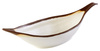Bol CROCKER, mélamine, blanc et brun, 42x14x9.5 cm, 650 ml | APS 84581