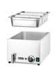 Bemar RANGER avec robinet de vidange, 3 x GN 1/3, 1 kW, 230 V | HENDI 238868