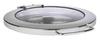 Chauffe-plat de table PREMIUM, rond, avec couvercle à fenêtre en verre, 6 l | APS 12353