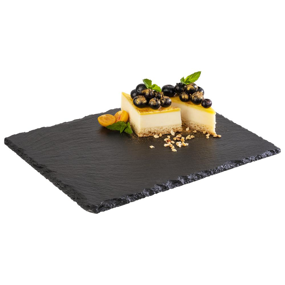 Plaque en ardoise MORRA, 26,5x20,5x1 cm | APS 942