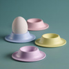 Assiette à œuf EGGY, en mélamine, lot de 4 pièces de couleurs assorties | APS 85298