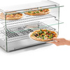 Vitrine chauffante à 2 niveaux, 45 l, 0,8 kW | FORGAST FG09624