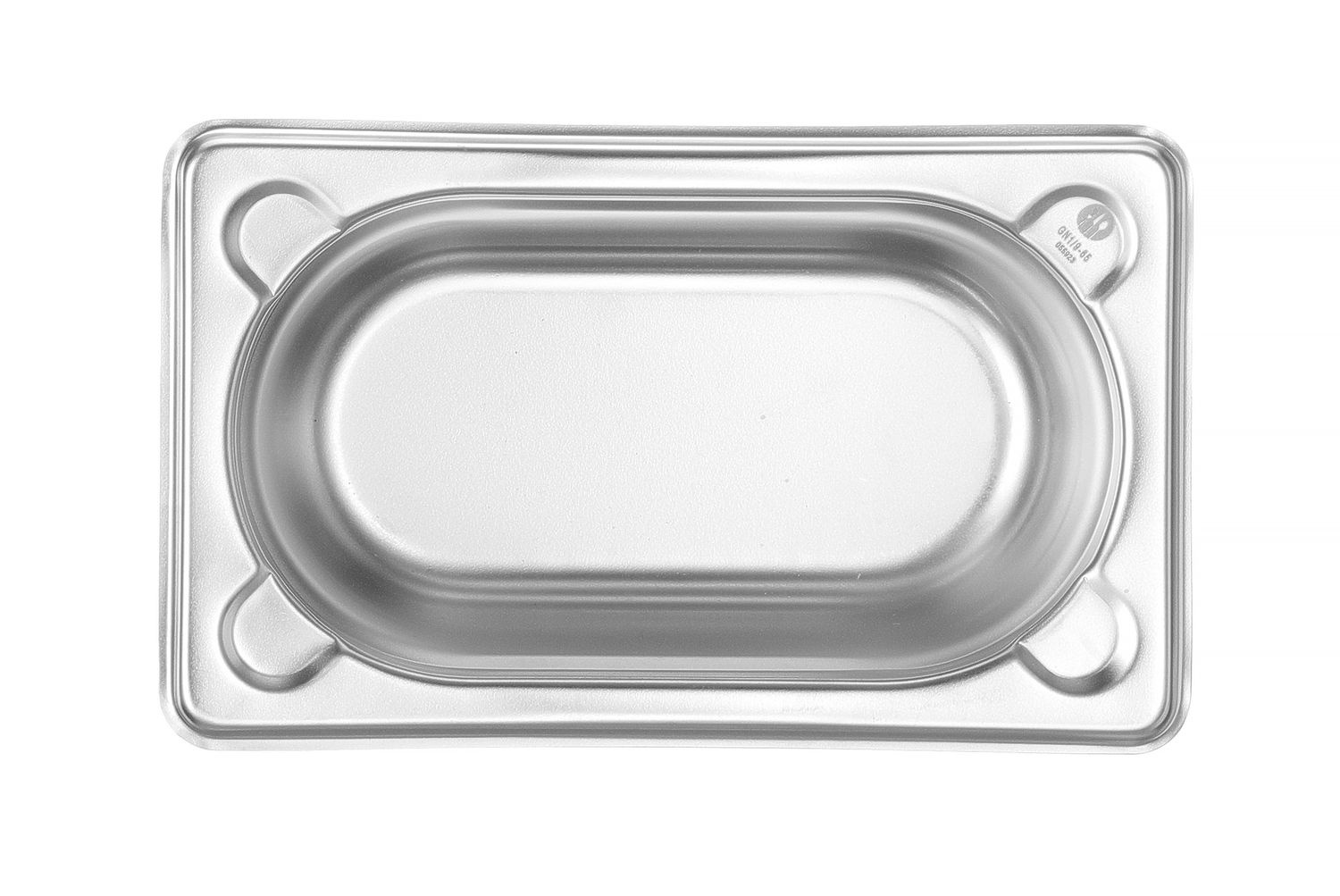 Bac GN 1/9 prof. 6,5 cm en acier inoxydable KITCHEN LINE | HENDI 806722