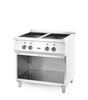 Cuisinière à induction 4 feux, 17 kW, 400 V | HENDI 237687