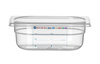 Conteneur GN 1/9 prof. 6,5 cm en polypropylène HACCP | HENDI 880562