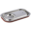 Couvercle en acier avec joint pour GN 1/4 | APS 80026