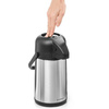 Thermos isotherme en acier inoxydable de restauration avec pompe 1,9 l | FORGAST FG05819