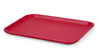 Plateau en polypropylène rouge 30,5x41,5 cm | HENDI 878910