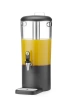 Distributeur de jus, UNIQ, conçu par Robert Bronwasser, 8L, noir, 318x216x(H)532mm | HENDI 425015