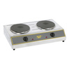 Cuisinière électrique à 2 plaques, Ø23 cm, 2x2 kW, | ROLLER GRILL ELR 4