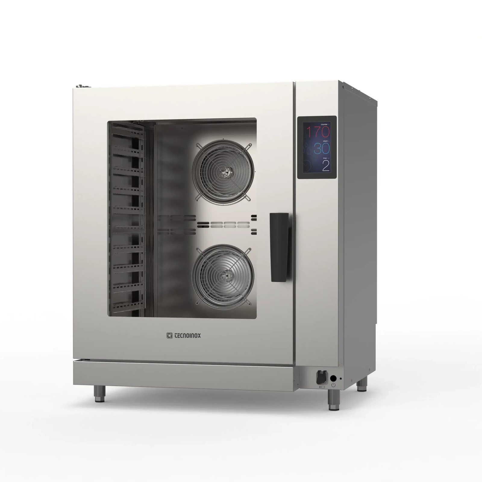 Four mixte à convection-vapeur, gaz 10 GN1/1 Tecnocombi Next GOM10TSL | TECNOINOX 954352