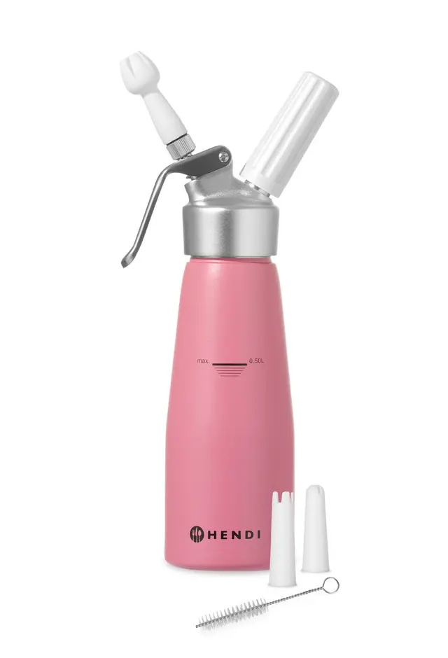 Siphon à crème fouettée rose | HENDI 975886