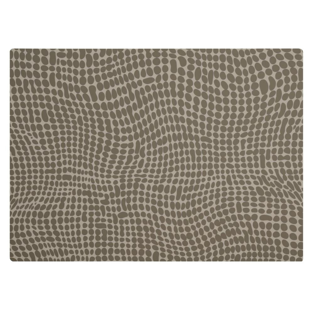 Set de table VELMA, silicone, marron, 45x33x0,1 cm | APS 60591