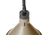 Lampe suspendue de maintien au chaud pour plats, conique, beige, 230V/250W | HENDI 273777