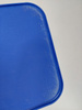 Plateau fast-food bleu, polypropylène, 40x30 cm, rectangulaire | FORGAST FG12524