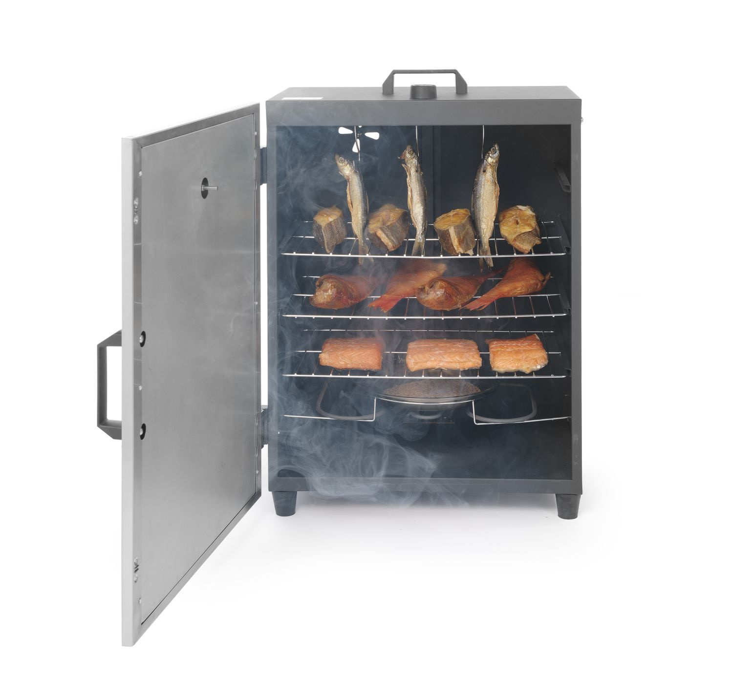 Four électrique fumoir, 3 étagères, 1,6 kW | HENDI 238486